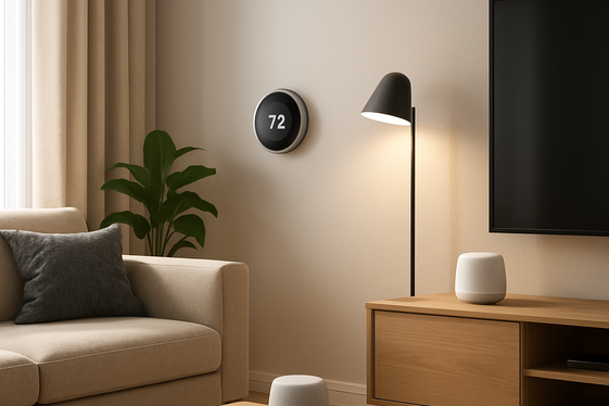 Smart Home Technology Writing for Modern Living illustration