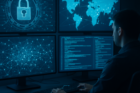 Gaining Expertise in Cybersecurity illustration