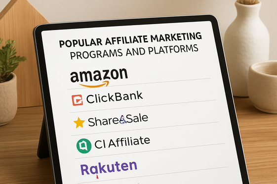 Finding the Best Affiliate Programs for Homeowners illustration