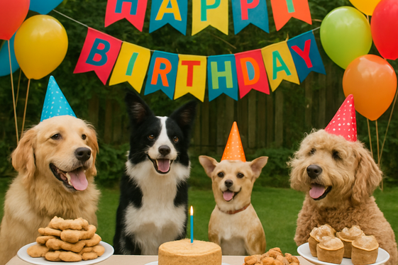 Host Doggie Birthday Parties and Events illustration