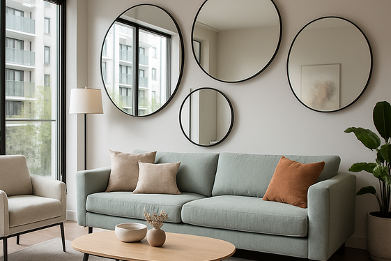 Incorporate Mirrors to Create Depth illustration
