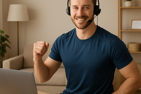 Start an Online Fitness Coaching Business illustration