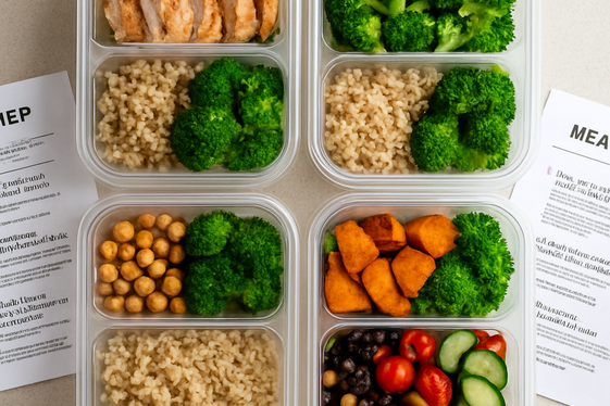 Create and Sell Fitness Meal Prep Guides illustration
