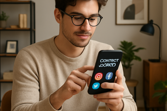 Social Media Contest Entry Forms illustration