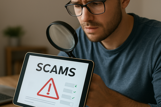 How to Protect Yourself From Freelance Scams illustration