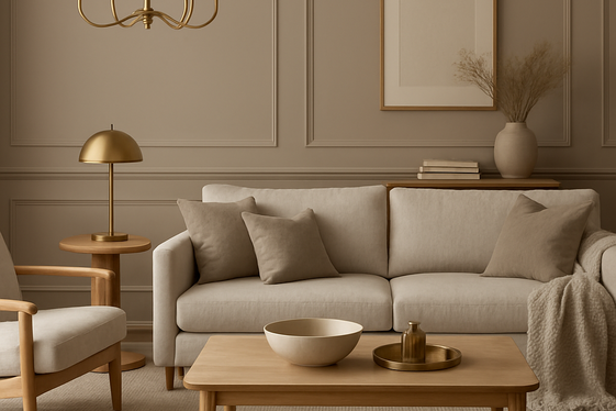 Soft Taupe: Understated Luxury illustration