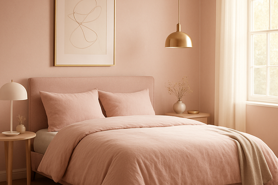 Soft Blush Pink: Elegance in Subtlety illustration