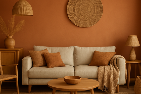Warm Terracotta: Earthy and Inviting illustration