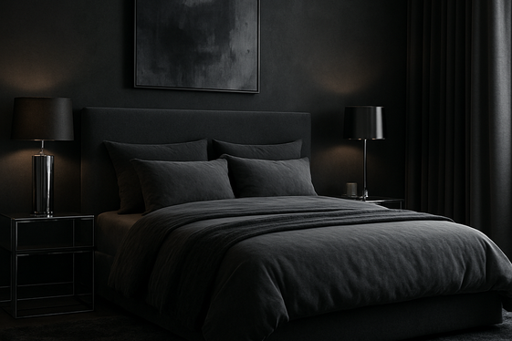 Moody Charcoal Gray: Sophisticated Drama illustration