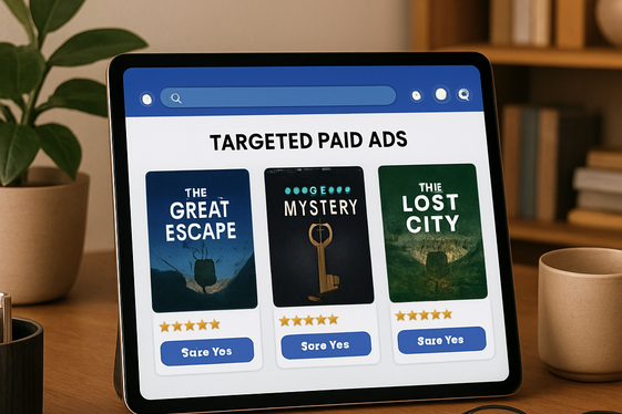 Utilize Paid Advertising to Reach Target Readers illustration