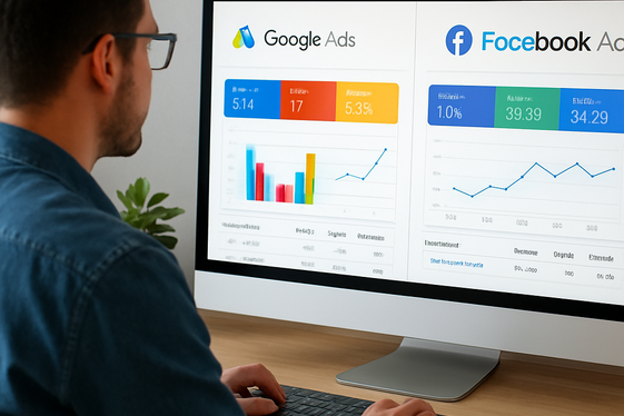 Digital Marketing and Paid Ads Expertise illustration
