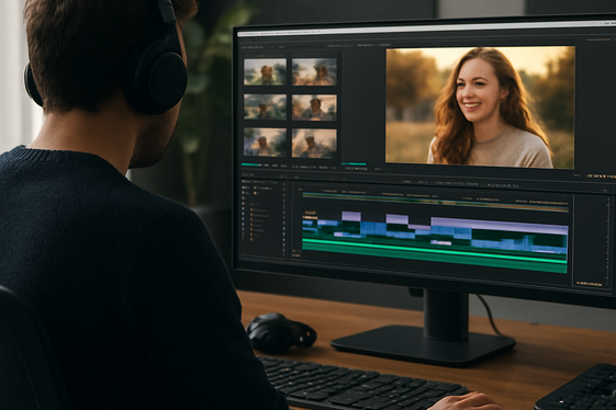 Video Editing and Production Skills illustration