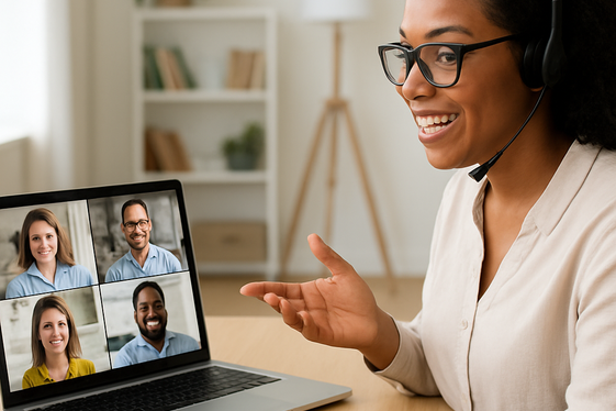 Virtual Educational Program Facilitator illustration