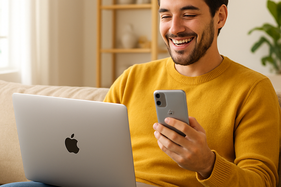 Apple At Home Advisor: Tech Support Chat Agent illustration