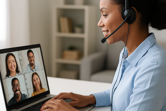 Sutherland Global: Remote Live Chat Agent illustration