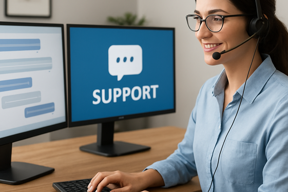 LanguageLine Solutions: Bilingual Remote Chat Specialist illustration