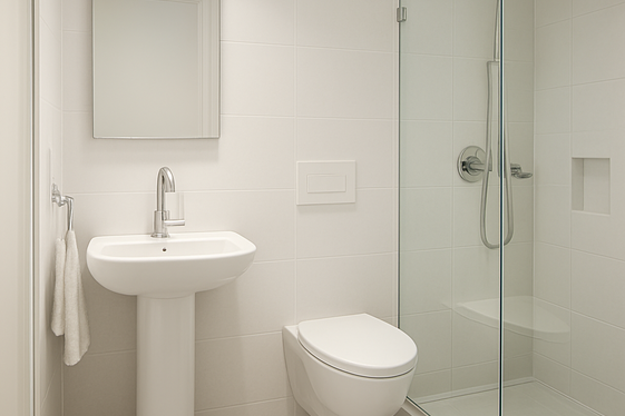 Selecting Compact and Stylish Bathroom Fixtures illustration