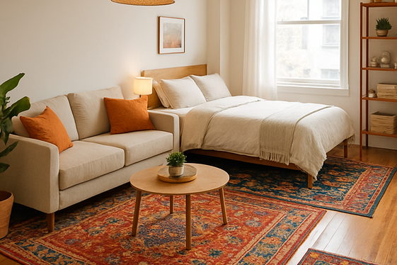 Using Rugs to Define Different Areas illustration