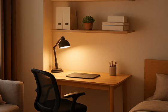 Creating a Workspace That Blends with Living Space illustration