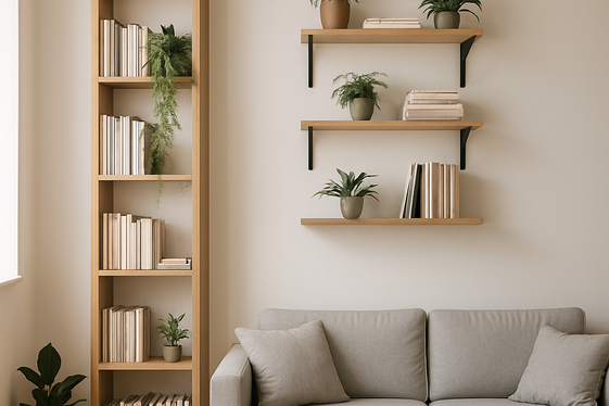 Incorporating Vertical Storage Solutions illustration