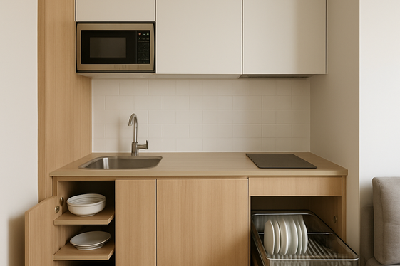 Designing a Small but Efficient Kitchen Area illustration