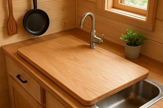 Over-The-Sink Cutting Boards illustration
