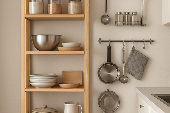 Vertical Storage Solutions illustration