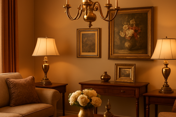 Brass and Bronze Accents for Warm Metallic Touches illustration