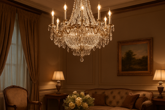 Ornate Chandeliers as Statement Lighting illustration