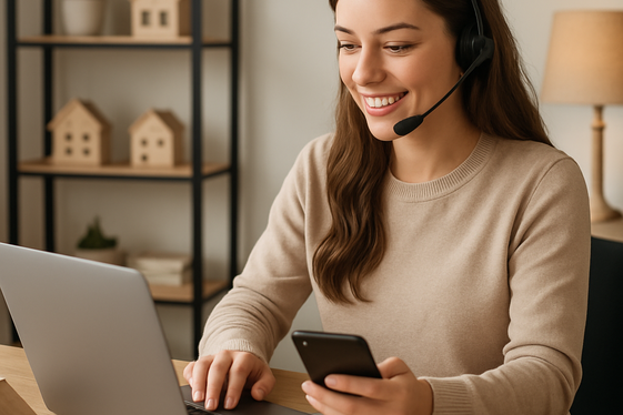 Helping Real Estate Agents with Client Follow-Up Texts illustration