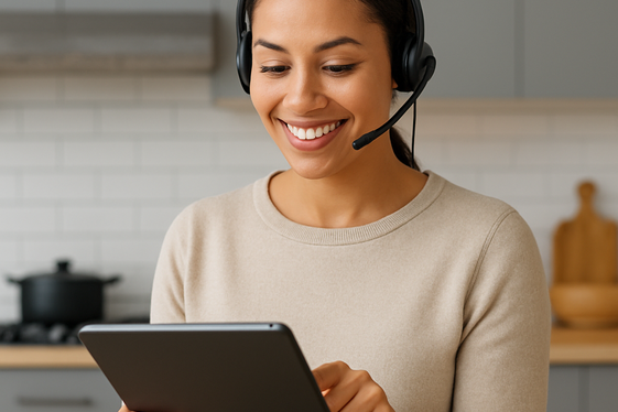 Working as a Virtual Texting Assistant illustration