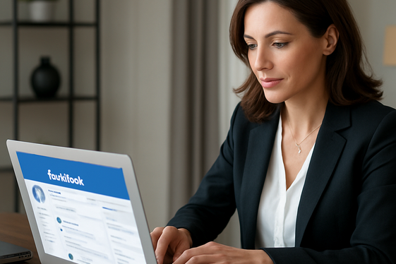 Facebook Social Media Manager Opportunities for Remote Work illustration