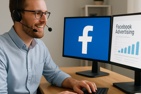 Social Media Sales Representatives for Facebook Remote Roles illustration