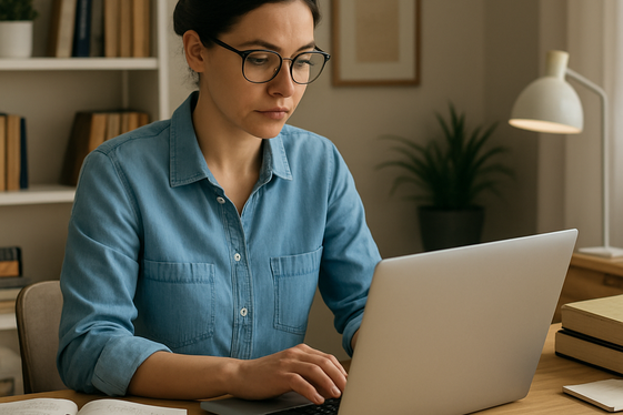 Flexible Remote Facebook Copywriter Opportunities illustration