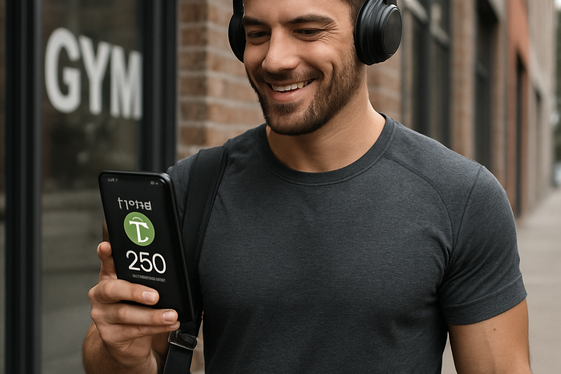 Get More from Your Gym Routine Using Fitcoin illustration