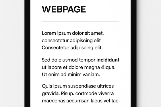 Keep Paragraphs Short and Easy to Read illustration