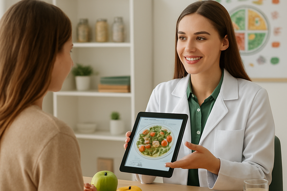 Dietitians and Nutritionists: Promoting Healthy Living illustration