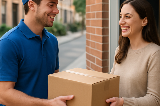 Courier Delivery Driver: Fast Routes, Low Social Stress illustration