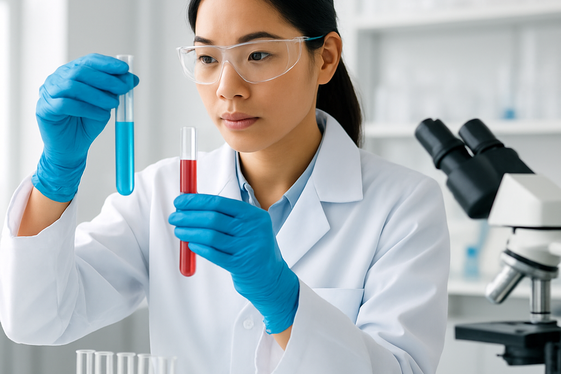 Lab Technician: Scientific Focus, Minimal Interaction illustration