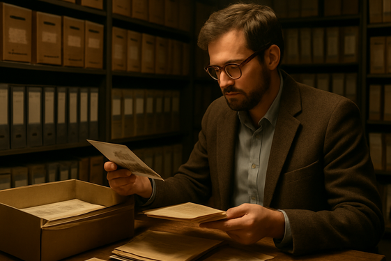 Archivist: Preserving History Behind the Scenes illustration