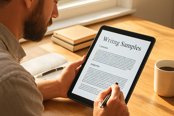 Highlight Relevant Experience or Samples illustration