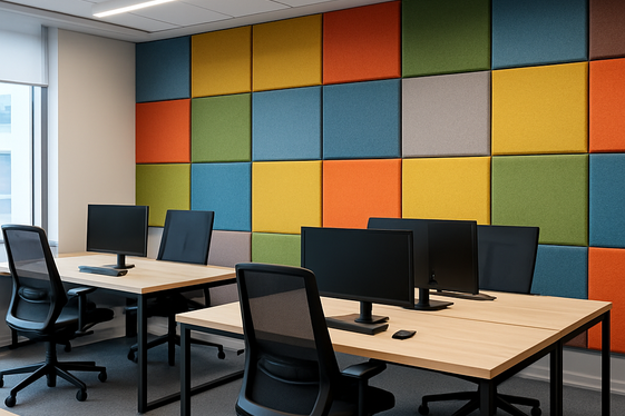 Use Acoustic Panels to Reduce Noise Distractions illustration