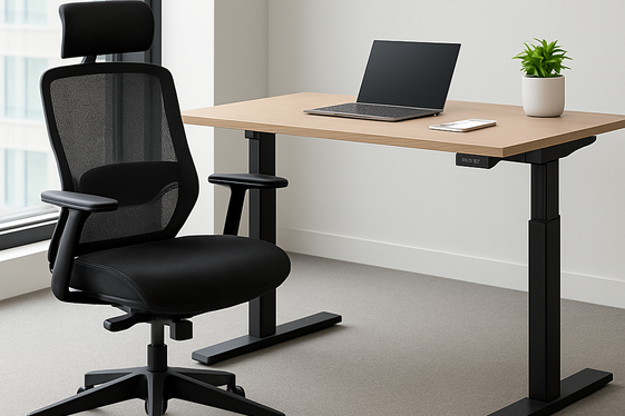 Choose Ergonomic Furniture That Supports Your Body illustration