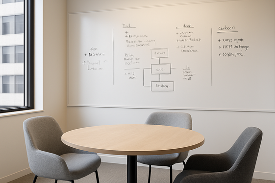 Include Collaborative Spaces for Teamwork illustration