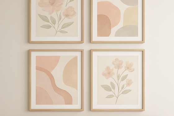 Elegant Wall Art to Personalize Your Sanctuary illustration