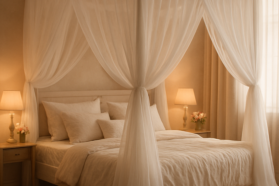 Romantic Canopy Beds as the Bedroom Focal Point illustration