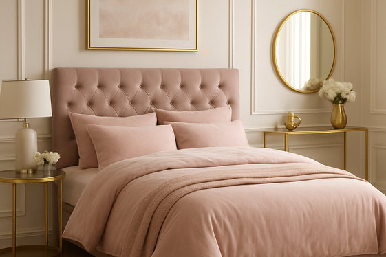 Blush Pink and Gold: A Timeless Feminine Duo illustration