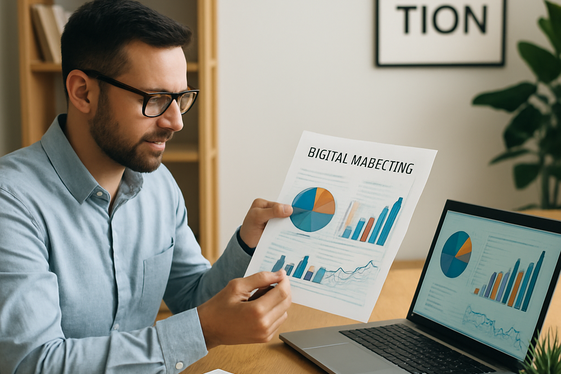 Digital Marketing Consultant: Strategize for Remote Success illustration