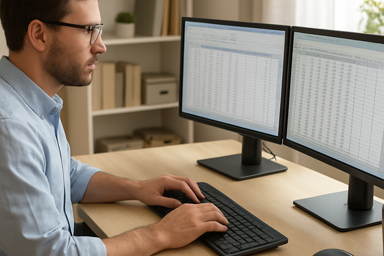 Data Entry Specialist: Accurate Work with Flexible Hours illustration