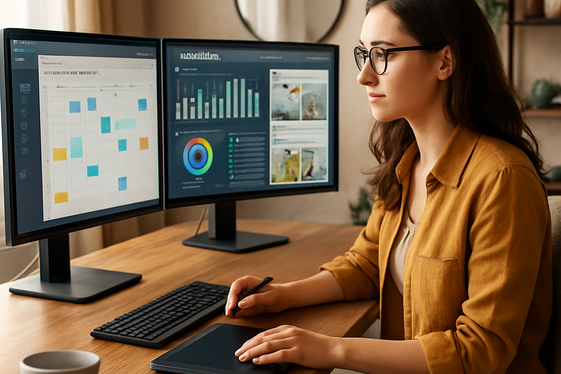 Social Media Manager: Drive Engagement Remotely illustration